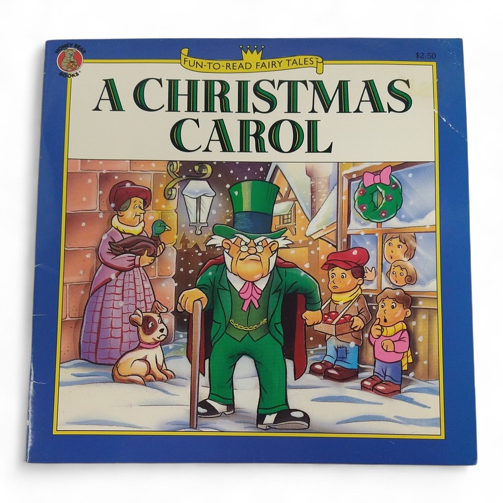 A Christmas Carol – 1992 Illustrated Kids Edition by Honey Bear Books‎ (Vintage)